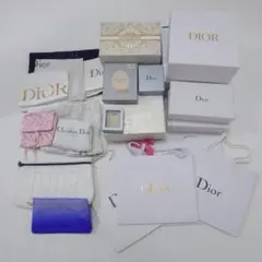 Dior ディオール 保存袋 ポーチ 空箱 ショッパー アクセサリーケースまとめ