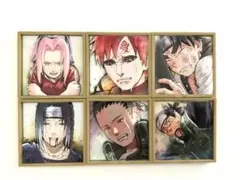 NARUTO 3Dレリーフスタンド　ナルトサスケ以外セット