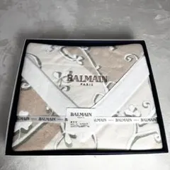 【新品未使用】バルマン　綿毛布　140×200 綿100