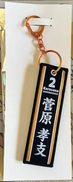 ハイキュー タイトーくじ G賞フライトタグ 菅原孝支