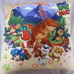 パウ・パトロール ザ・ダイノ・ムービー クッション