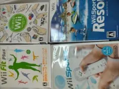 Wiiスポーツ他4本セット