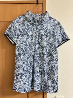 Callaway ゴルフウェア花柄 半袖ポロシャツ