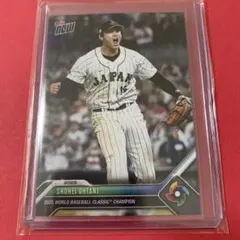 大谷翔平　topps now2023 WBC WBCJPN-1　決勝戦　トラウト