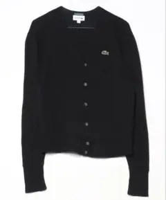 BEAMS別注LACOSTE カーディガン 黒