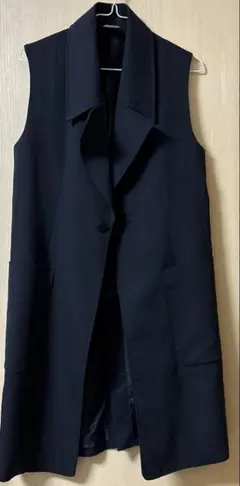 HARE ネイビー　ロングジレ　フリーサイズのサムネイル