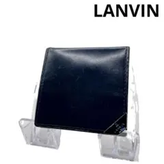 【LANVIN en Bleu】 ランバン コインケース ネイビー　レザー