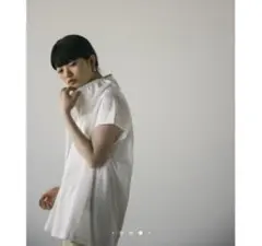 STYLEMIXER スタイルミキサー　2WAYギャザーネックブラウス　ホワイトのサムネイル