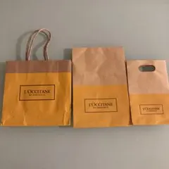 ロクシタン紙袋3点セット