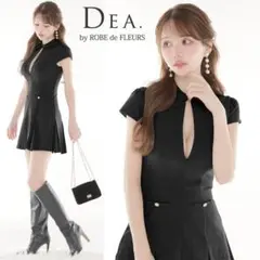 ROBE de FLEURS ローブドフルール ミニキャバドレス DE4312