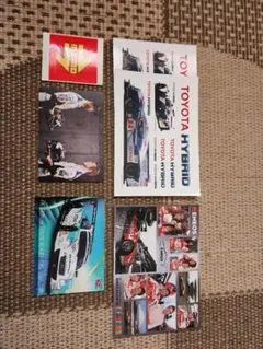 SUPER GT 　トヨタ系ステッカー&ポストカードセット