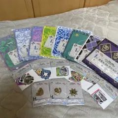 一番くじジョジョの奇妙な冒険 I賞タオル J賞ステッカー H賞メタルピン