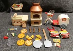 シルバニアファミリー リンリンピザショップ 初期 廃盤 ピザ屋