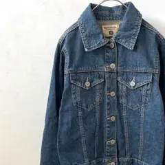 Emsexcite デニムジャケット Gジャン 胸ポケット シンプル カジュアル