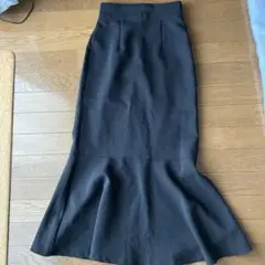 ヘザー。マーメイドスカート黒
