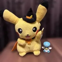 ピカチュウ ハロウィン ぬいぐるみ 本日8月31日（木）から、「ぬいぐるみ ハロウィンかぼちゃピカチュウ