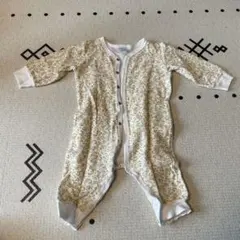 Petit Bateau 花柄ロンパース 12m/74cm
