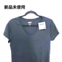 カークランド　半袖　Tシャツ　Vネック　黒のサムネイル