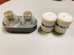 ANA JAL 調味料入れ　セット　昭和レトロのサムネイル
