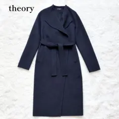 新品未使用　セオリー　ロングコート　ブルー 2026年最新】theory レディース ロングコートの人気アイテム - メルカリ
