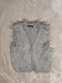 SPRAY PREMIUM スプレイプレミアム　フェイクファーベスト