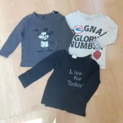 ロンT 長袖Tシャツ 男の子 80～95cm
