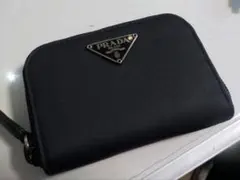 PRADA コインケース・小銭入れ　財布 黒【未使用級】