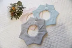handmade ✂︎ 360°おほしさまのスタイ