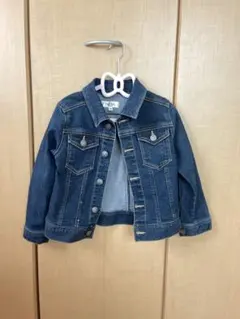 【美品】SOMETHING キッズ デニムジャケット 110cm 女の子