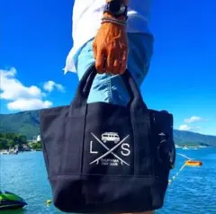 正規品　LUSSO　SURF　ミニトートバッグ　ブラック　送料無料