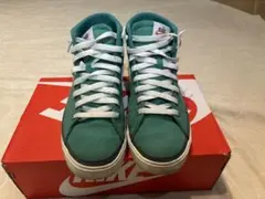 NIKE COURT LEGACY CANVAS MID GREEN NOISE