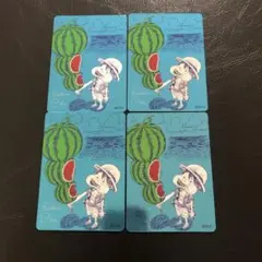 美品)夏コミ ワンピース ルフィ4枚セット - メルカリ