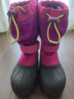 mont-bell kids パウダーブーツ スノーブーツ 20cm ピンクのサムネイル
