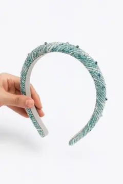 Complex Biz ビーズ装飾 カチューシャ