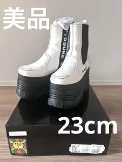 【美品】ヨースケ30周年厚底サイドゴアブーツ