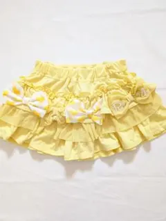 RONI イエローフリルリボンキュロット 130のサムネイル