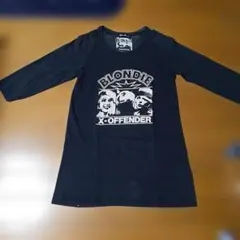 ヒ'ステリックグラマーBLONDIE X-OFFENDER 7分袖ロングTシャツ
