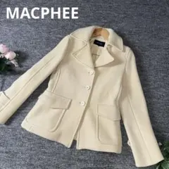 MACPHEE マカフィー　ピーコート　ベージュ　38のサムネイル