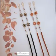 ❀お得セット❀#4763　メガネチェーン・メガネストラップ　2本セット