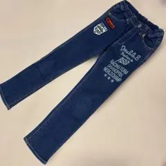 Double_B デニムパンツ 13cm レーシングデザイン