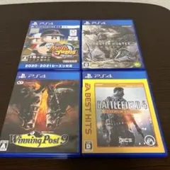 PS4 ゲームソフト 4本セット