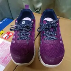 Rakuwalk レディース スニーカー パープルASICS