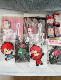 hide Q posket フィギュア アクリルプレートキーホルダー まとめ売り