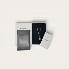 【Saku様専用】CELINE パドロック ネックレス ゴールドのサムネイル