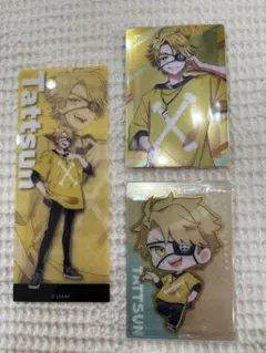 カラフルピーチたっつんイラストカードセット