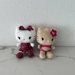 ハローキティ マスコット XOXO ギャル 2点セット