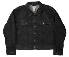 USA製 Calvin Klein Jeans ブラックデニムジャケット XXL
