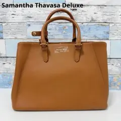 も*む様 Samantha Thavasa Deluxe キャメルカラー3WAYのサムネイル