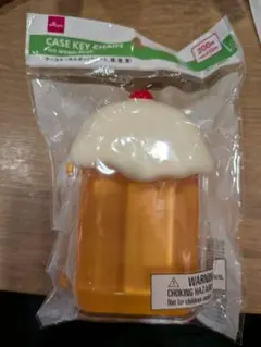 DAISO ケースキーホルダー アイスクリーム オレンジのサムネイル