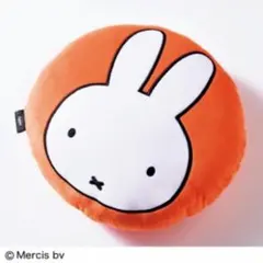 新品✨　ミッフィー miffy ふわふわクッション オレンジのサムネイル